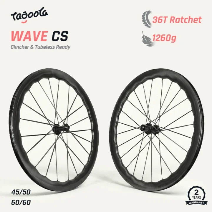 Cerchi AERORAPTOR raggi in carbonio 1260 g coppia disco strada